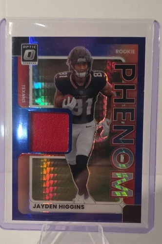 2025 Donruss Optic Jayden Higgins Base (RAW)
