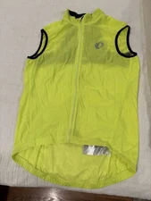 Pearl Izumi Zephrr Cycling Vest Neon Yellow Reflective Mesh Men’s Small