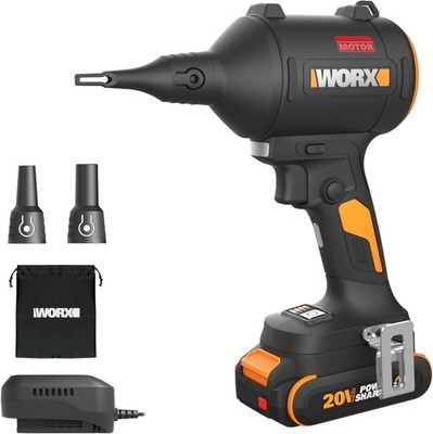 Worx Nitro WX099L 20V Power Share Duster, Inflator and Shop Blower   Battery &