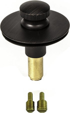 Universal Lift N Lock Push Pull Bath Tub/Bathtub Drain Stopper Includes 3/8" a