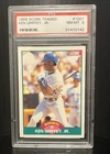 1989 Score Rookie Traded Ken Griffey Jr #100T (RC) PSA 8 RC
