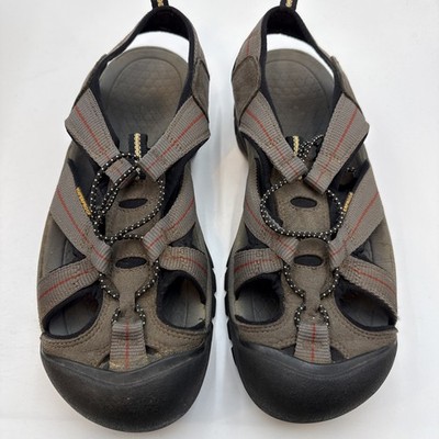 KEEN Drift Creek H2 Water Sandals Shoes Mens 10 Hiking Outdoors Dark Olive Black