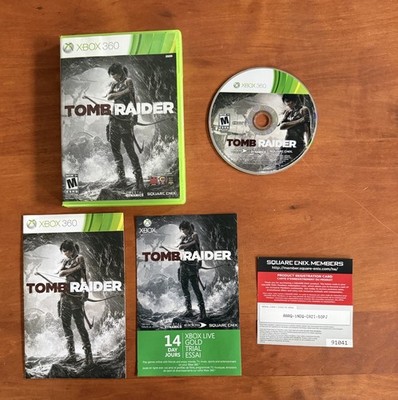 Tomb Raider (Xbox 360) Excellent CIB Complete W/ Inserts & Tested - Ships Fast