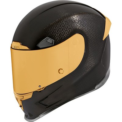 ICON Airframe Pro Carbon Helmet - Black/Gold, X-Small 010113242CL77