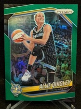 2025 Panini Prizm WNBA Allie Quigley #80 Chicago Sky Green Prizm