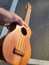 Kamaka Solid Koa White Label Ukulele 1970s w/ Hardcase HF-1 UKE