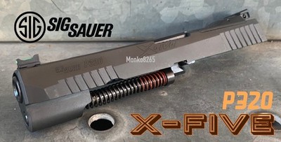 SIG SAUER P320 X-FIVE LEGION SLIDE 9mm BLACK Adjustable Sights