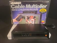 TESTED GOOD Vintage Gemini AD6000 CATV Converter Multiplier Tuner No Remote