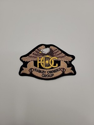 Harley Owners Group HOG Bald Eagle Design Harley Davidson Patch