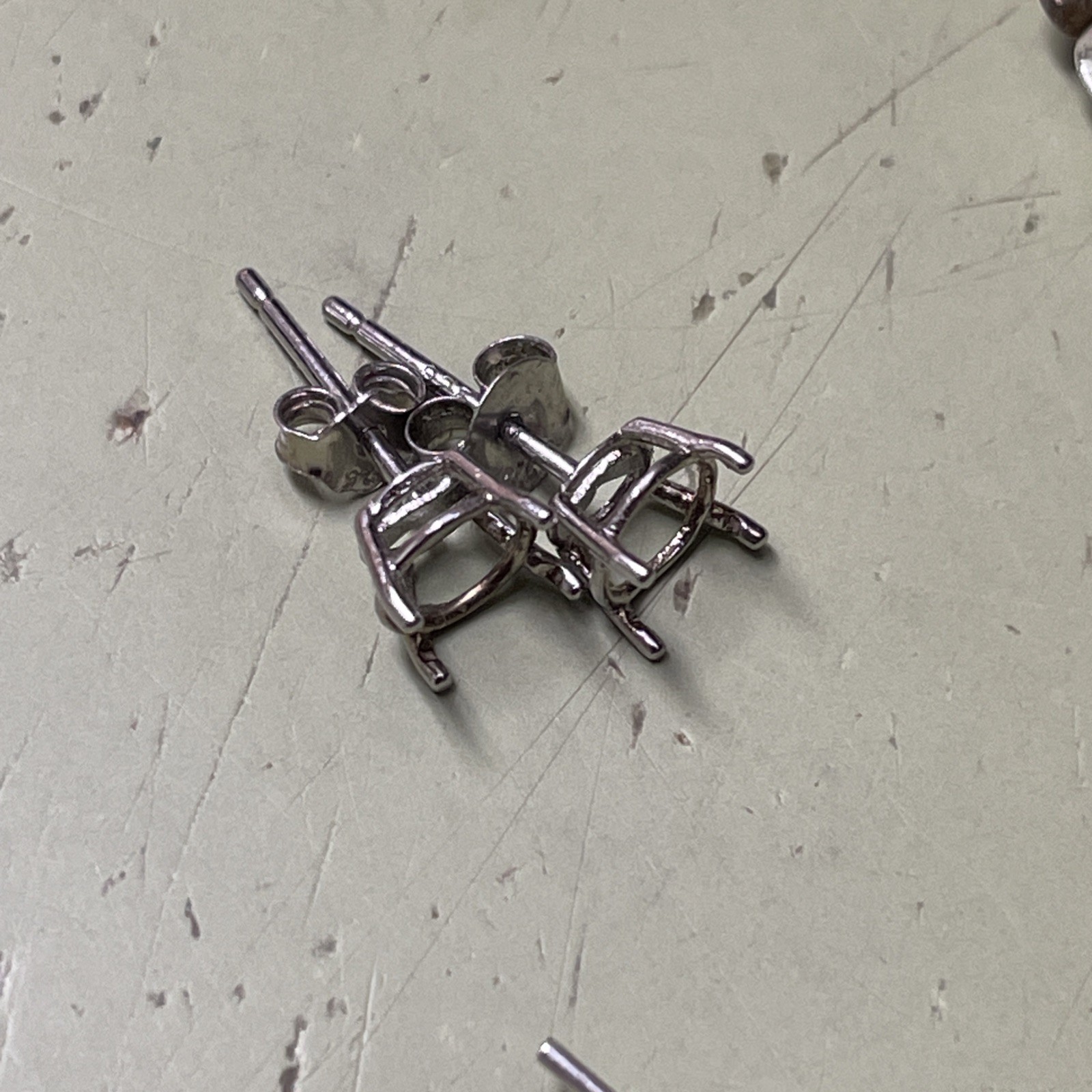 925SterlingSilver (all missing put your Stones) S… - image 2