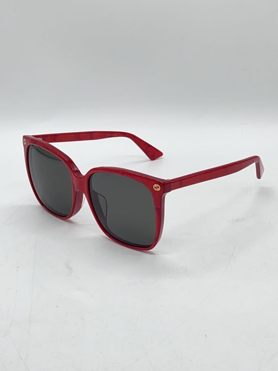 GUCCI Sunglasses Plastic BLK RED Ladies GG0022SA thumbnail 2