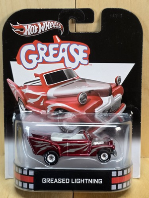 #ad Hot Wheels Retro Entertainment Grease Greased Lightning $60.00