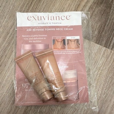 Exuviance Age Reverse Toning Firmness Age-Defying Neck Cream Travel Size 10g