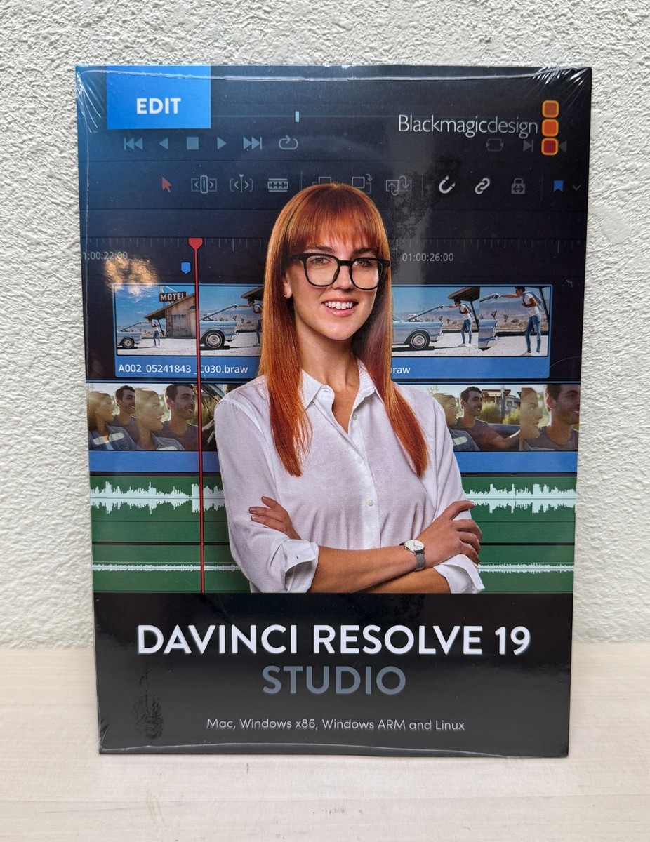 【新品】Davinci Resolve STUDIO New - Sealed) DaVinci Resolve Studio -Version 19 | eBay