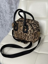 Borsa a tracolla Dolce & Gabbana in tela con stampa leopardata Boston