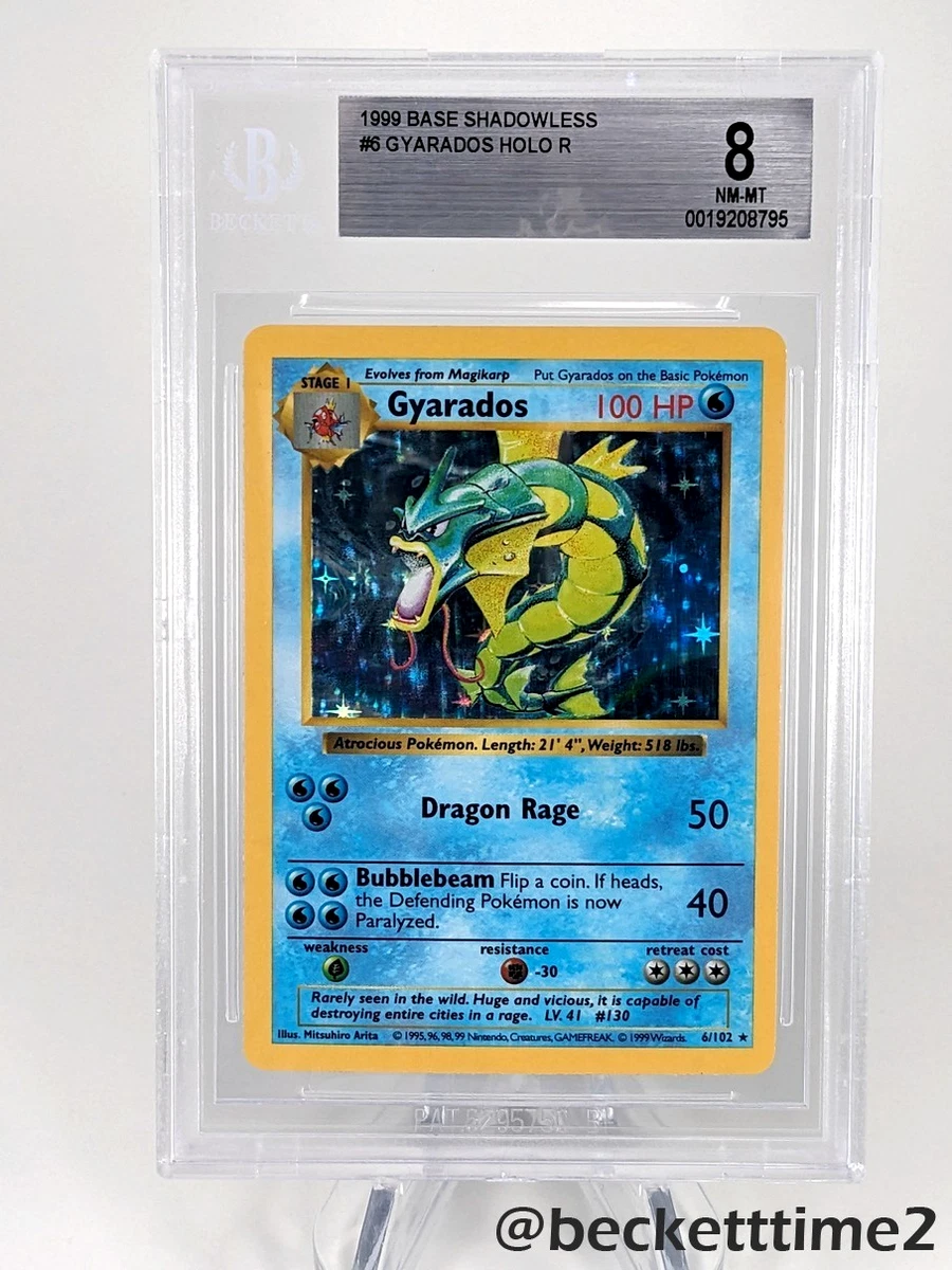 Gyarados 006/102 Base Set (Shadowless) Holo for sale online | eBay