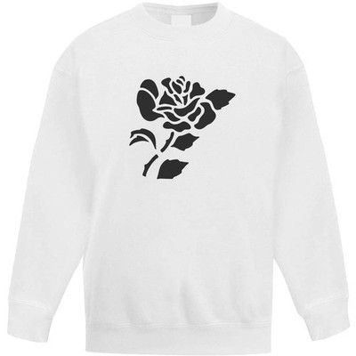 Kinder Sweatshirt / Pullover / Pulli ''Pretty Rose Stem'' (KW065145)