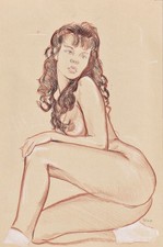Disegno Di Donna Nuda - X42