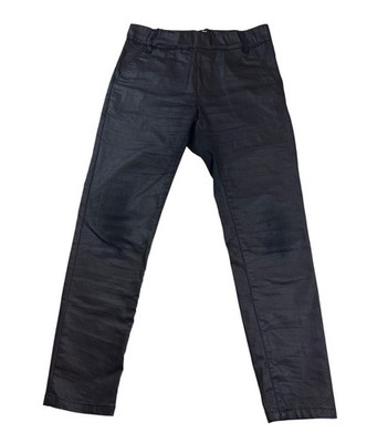 Bevy Flog Black Slim-Fit leather look Pants 27 With Minor wear Damage (M677)