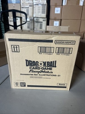Bandai Dragon Ball Super Fusion World ILLUSTRATIONS-01 Accessories SEALED CASE