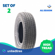 Set Of 2 Used Lt 24575r16 Firestone Transforce Ht3 Enliten 120116r - 1332 Set Of 2 Used Lt 24575r16 Firestone Transforce Ht3 Enliten 120116r - 1332