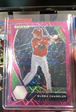 2021 Panini Prizm Draft Picks - Bubba Chandler #PDP72 Pink Velocity Prizm (RC)