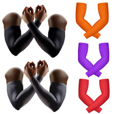 Cooling Sleeves Tattoo Arm Cover Basketball Sport Outdoor Summer Sun Protection