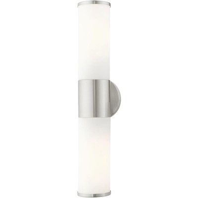 Livex Lighting 16562-91 Lindale Bathroom Vanity Light Brushed Nickel