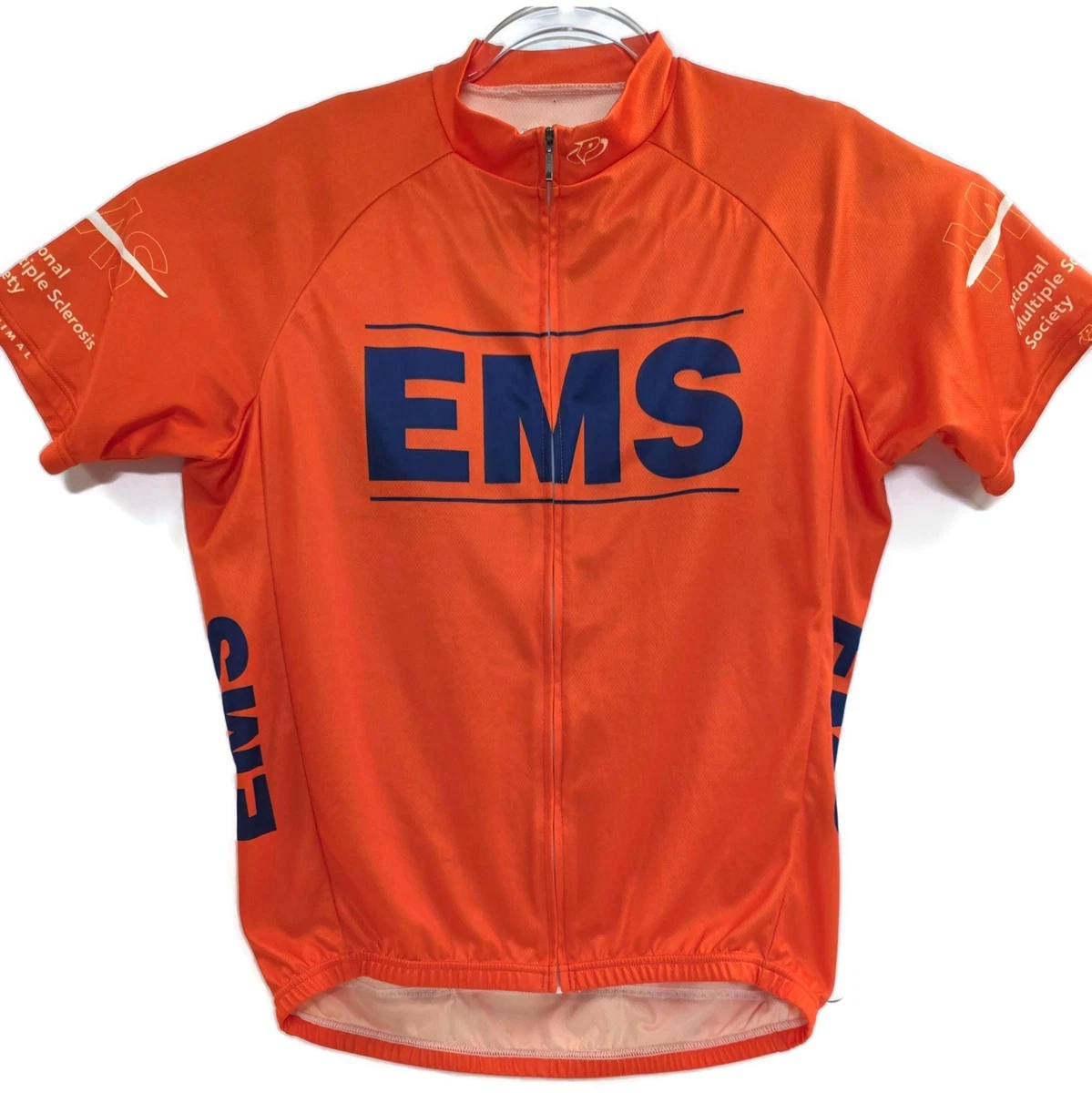 Maillot Cyclisme Primal Alaskan – Homme – Orange/noir – 1/4 Zip – Taille L – été