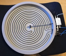 12/9" dual radiant burner element # WB30T10130 for GE Range Model # JB650DF4WW  