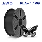 JAYO 3D Printer Filament PLA PLUS Black 1.75mm 1.1KG With Spool PLA+ Toughness