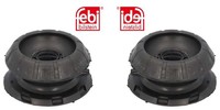 2X Febi Bilstein FederbeinstüTzlager Domlager Links Rechts FüR Renault Clio