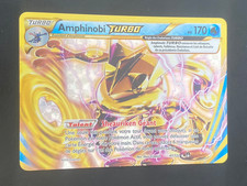 CARTE POKEMON AMPHINOBI TURBO 41/122 FR ULTRA RARE XY RUPTURE TURBO - NM+