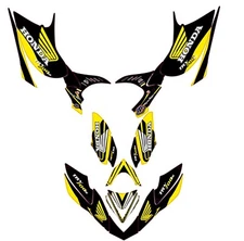 Fits TRX 700XX GRAPHIC KIT TRX 700 XX DECAL KIT STICKERS HONDA atv GRAPHICS