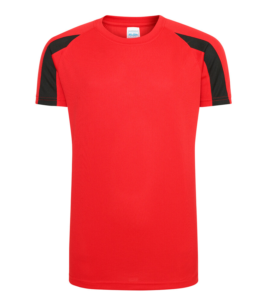 T-shirt ML noir basic cotelé taille 12 ans