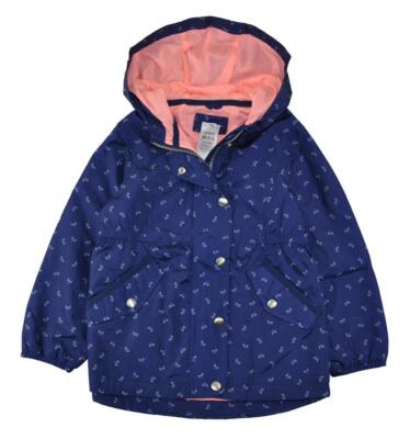 Carter's Girls Navy Blue Water Resistant Jacket Size 4 6X $44