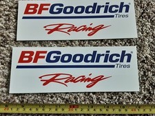 2 Bf Goodrich Racing Tires Radial Ta Decals Stickers Nascar Nhra Outlaw Hot Ro