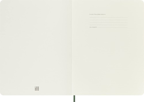 Moleskine Classic Notizbuch, Softcover, XL (7,5" x 9,5") einfach/leer, Myrte... - Bild 4 von 8