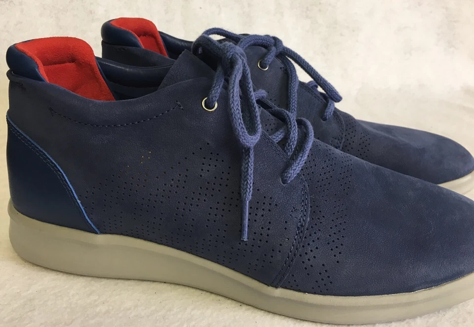 UGG Larken полоски Perf 1014660 Marino синий Athletic кожи текстиль платье туфли - Изображение 2 из 4