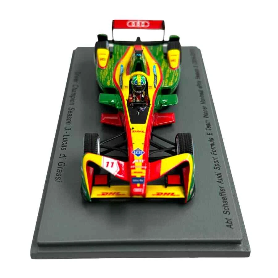 Modellino Formula E Spark 1/43 ABT Audi Sport Winner Montreal eprix Season 3 ... - Immagine 2 di 4