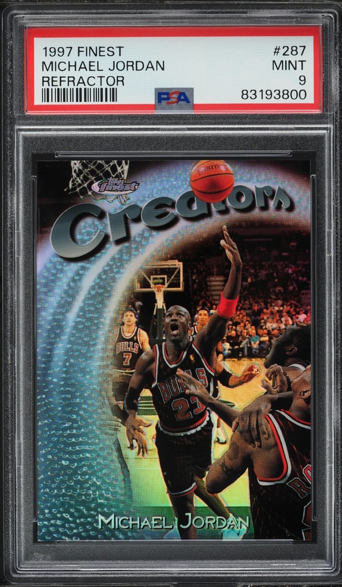 その他 1997-98 Topps Finest JORDAN Creators 1997-98 Topps Finest Creators Michael Jordan #287 With