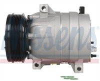 Nissens 89217 Compressor, Air Conditioning For Renault