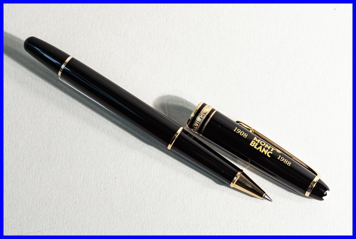 1988 made 80th anniversary MONTBLANC 163 Meisterstück Rollerball