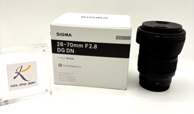 Sigma 28-70mm F2.8 DG DN Sony E Mount Lens SONY E-mount cap LENS MINT Condition