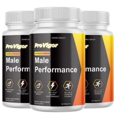 (3 Bottles) Pro Vigor - Male Performance Dietary Supplement 60 Tablets