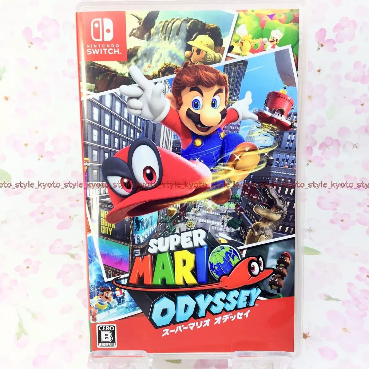 Super mario on sale odyssey switch used