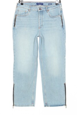 SCOTCH & SODA THE SKY High Rise Straight Jeans Damen Größe W32 L32 DZ5269