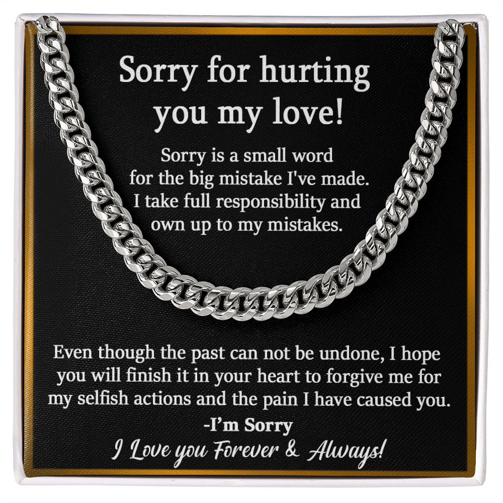 Apology Gift for Him, Sorry Gift for Boyfriend, Forgive Me Husband ...