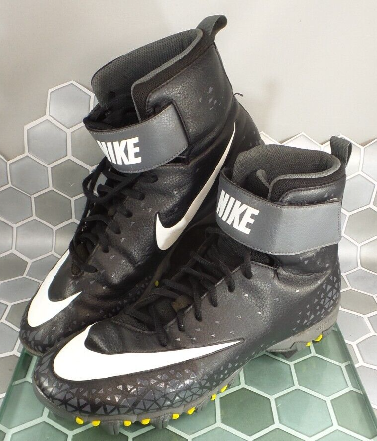 Nike Fastflex Savage Shark Black Grey Football Cleats 880109-002 Size 10 Nike Men main image 3