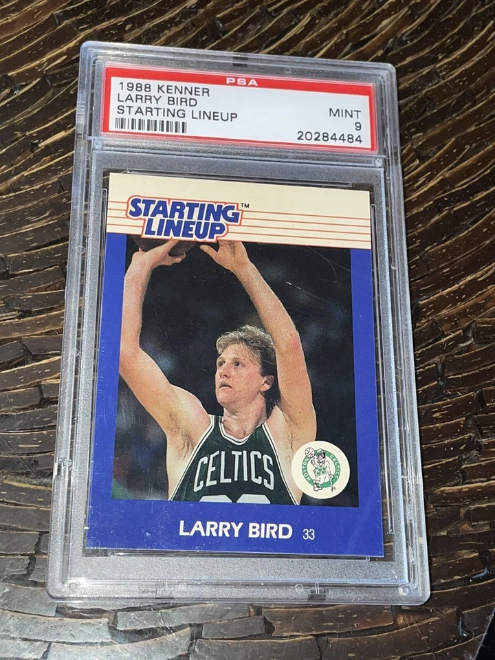 🔥1988 Larry Bird Kenner alineación inicial PSA 9 MVP topps ¡SOLO 11 PSA 10s existen! Foto 4 de 4